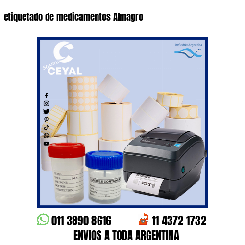 etiquetado de medicamentos Almagro