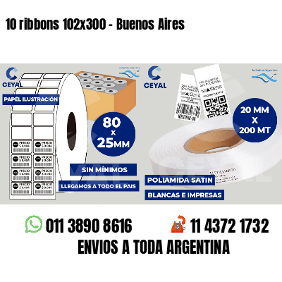 10 ribbons 102x300 - Buenos Aires