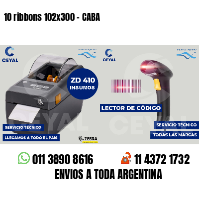 10 ribbons 102x300 - CABA