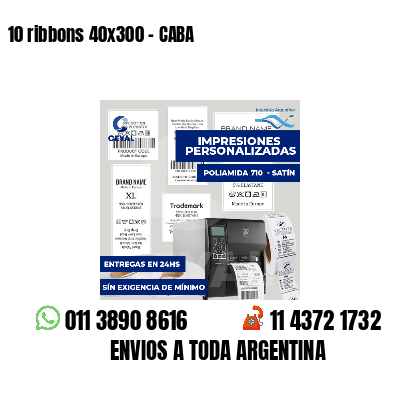 10 ribbons 40x300 - CABA