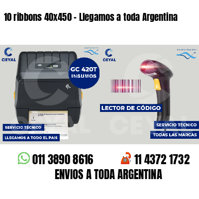 10 ribbons 40x450 - Llegamos a toda Argentina