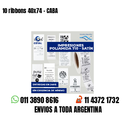 10 ribbons 40x74 - CABA