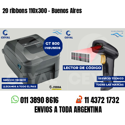 20 ribbons 110x300 - Buenos Aires