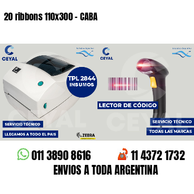 20 ribbons 110x300 - CABA