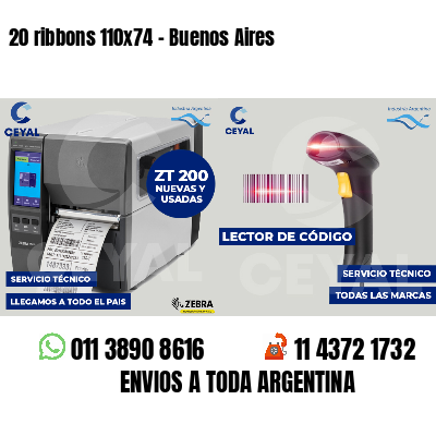 20 ribbons 110x74 - Buenos Aires
