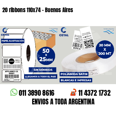 20 ribbons 110x74 - Buenos Aires