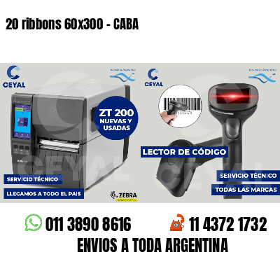 20 ribbons 60x300 - CABA