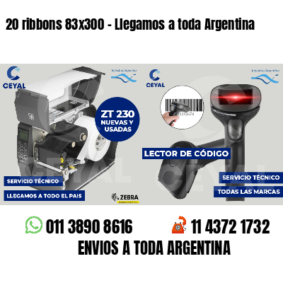20 ribbons 83x300 - Llegamos a toda Argentina