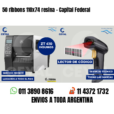 50 ribbons 110x74 resina - Capital Federal