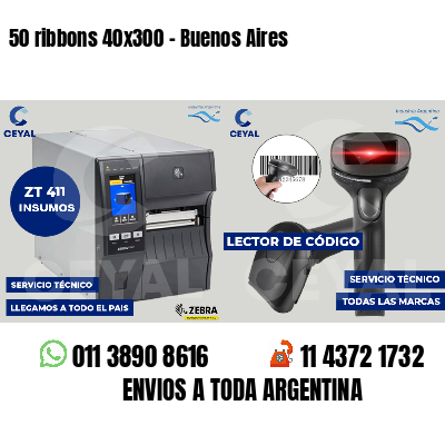 50 ribbons 40x300 - Buenos Aires