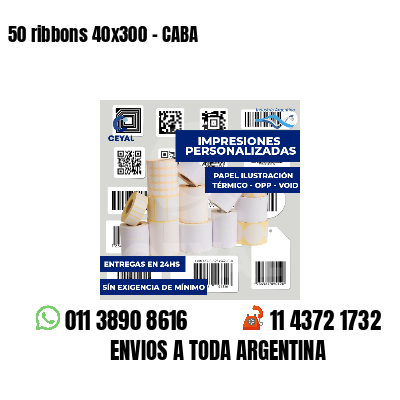 50 ribbons 40x300 - CABA