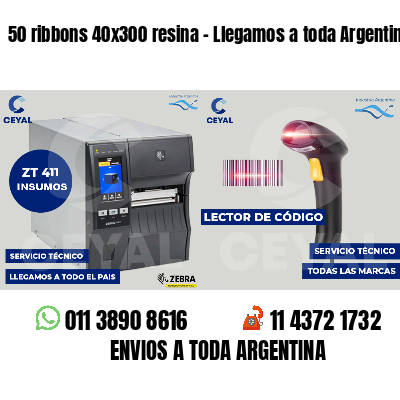 50 ribbons 40x300 resina - Llegamos a toda Argentina