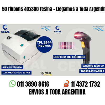 50 ribbons 40x300 resina - Llegamos a toda Argentina