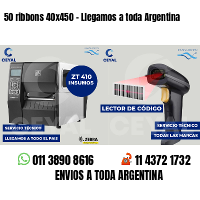 50 ribbons 40x450 - Llegamos a toda Argentina