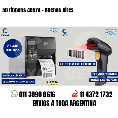 50 ribbons 40x74 - Buenos Aires