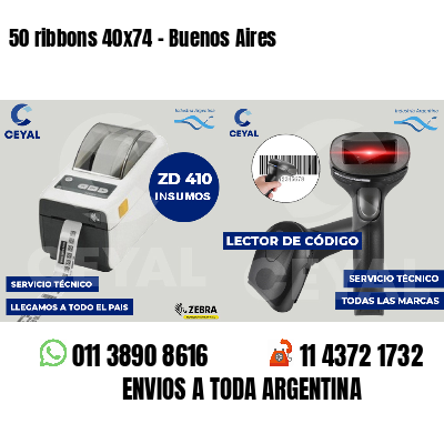 50 ribbons 40x74 - Buenos Aires