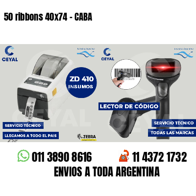 50 ribbons 40x74 - CABA