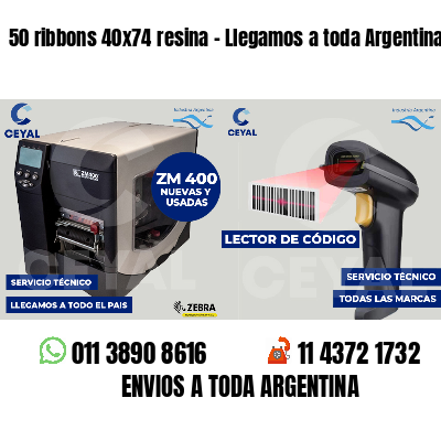 50 ribbons 40x74 resina - Llegamos a toda Argentina