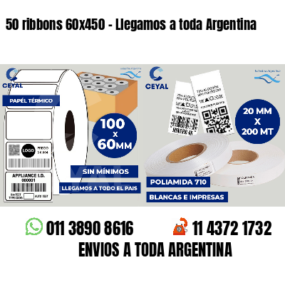 50 ribbons 60x450 - Llegamos a toda Argentina