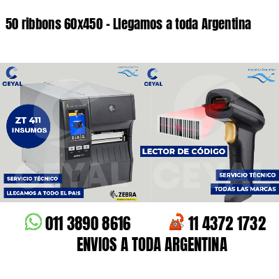 50 ribbons 60x450 - Llegamos a toda Argentina
