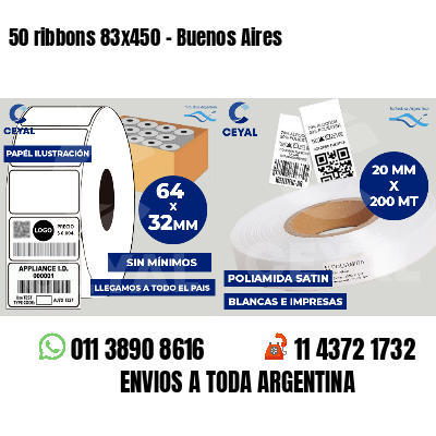 50 ribbons 83x450 - Buenos Aires