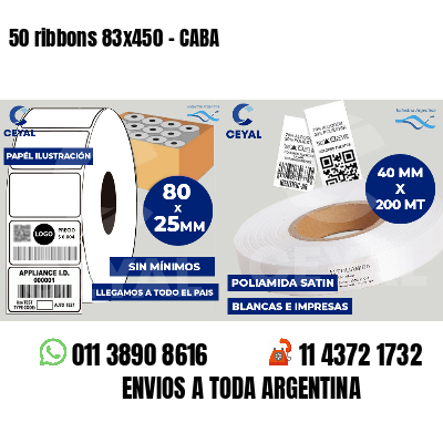50 ribbons 83x450 - CABA