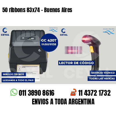 50 ribbons 83x74 - Buenos Aires
