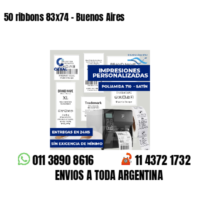 50 ribbons 83x74 - Buenos Aires