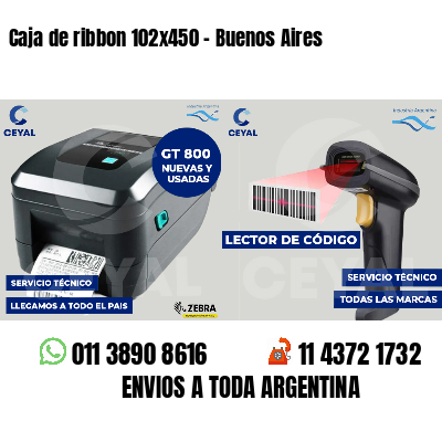 Caja de ribbon 102x450 - Buenos Aires