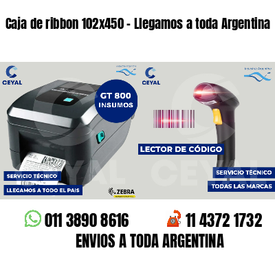 Caja de ribbon 102x450 - Llegamos a toda Argentina