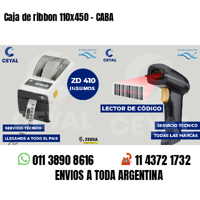 Caja de ribbon 110x450 - CABA