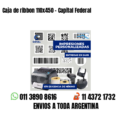 Caja de ribbon 110x450 - Capital Federal