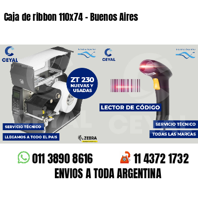 Caja de ribbon 110x74 - Buenos Aires