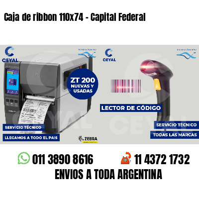 Caja de ribbon 110x74 - Capital Federal
