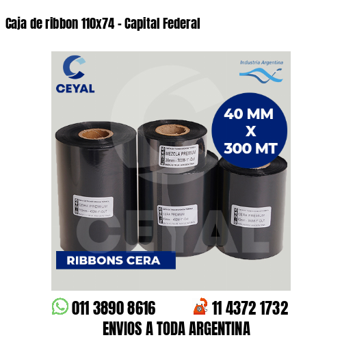 Caja de ribbon 110×74 – Capital Federal
