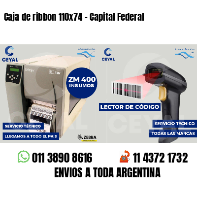 Caja de ribbon 110x74 - Capital Federal