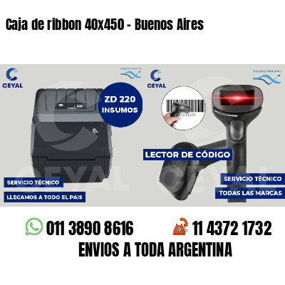 Caja de ribbon 40x450 - Buenos Aires
