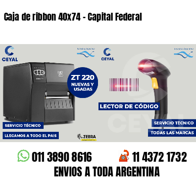 Caja de ribbon 40x74 - Capital Federal