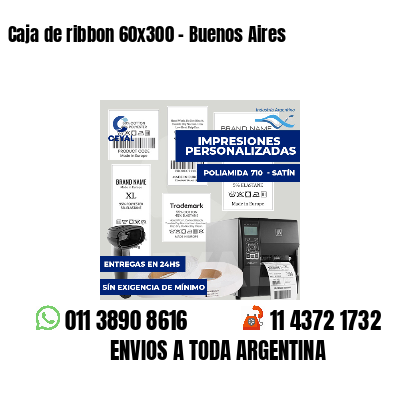 Caja de ribbon 60x300 - Buenos Aires