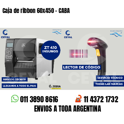 Caja de ribbon 60x450 - CABA