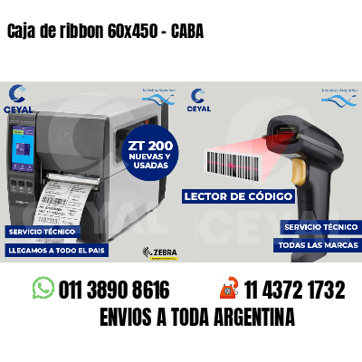Caja de ribbon 60x450 - CABA