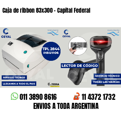 Caja de ribbon 83x300 - Capital Federal