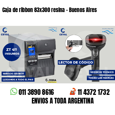 Caja de ribbon 83x300 resina - Buenos Aires