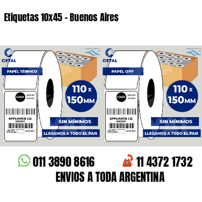 Etiquetas 10x45 - Buenos Aires