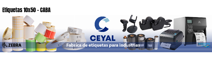 Etiquetas 10x50 - CABA