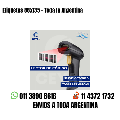 Etiquetas 88x135 - Toda la Argentina