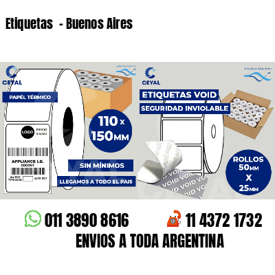 Etiquetas  – Buenos Aires