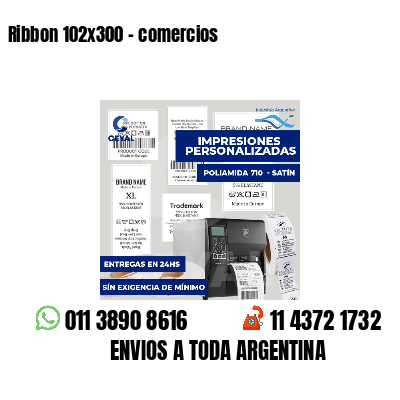 Ribbon 102x300 - comercios