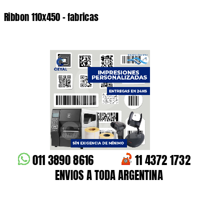 Ribbon 110x450 - fabricas