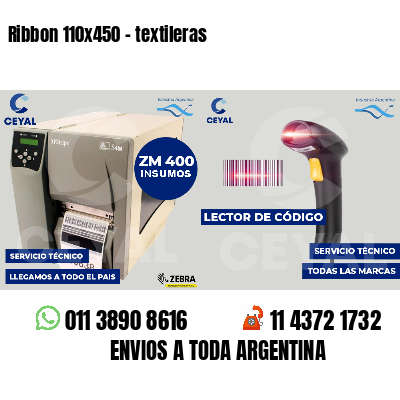 Ribbon 110x450 - textileras